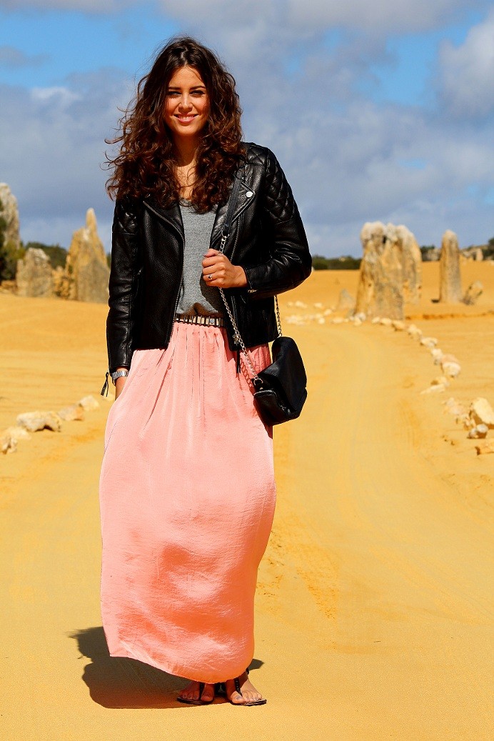 Peach in the desert