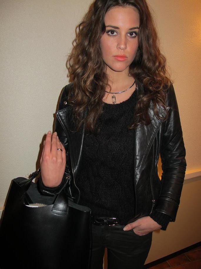 All black outfit