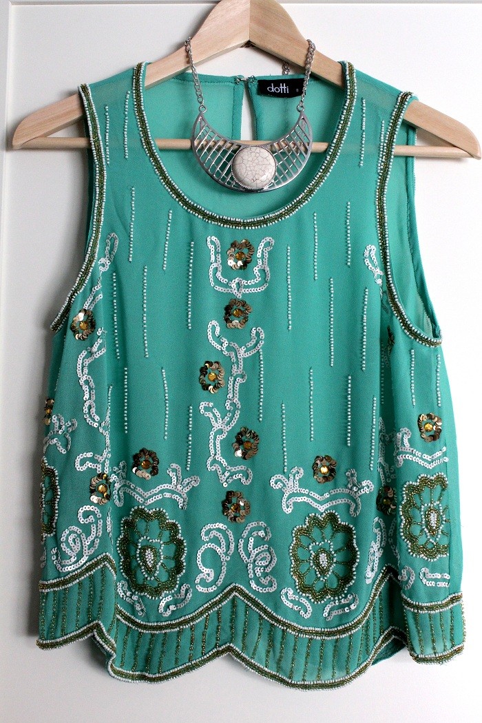 New in: prints and sequins