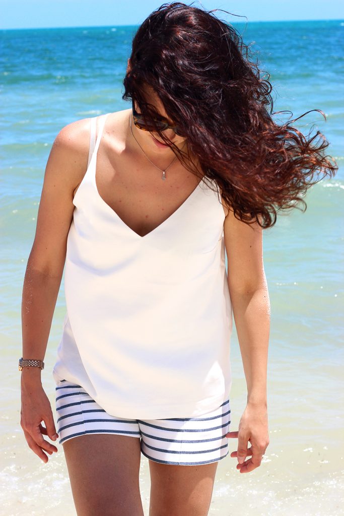 white-cami-top